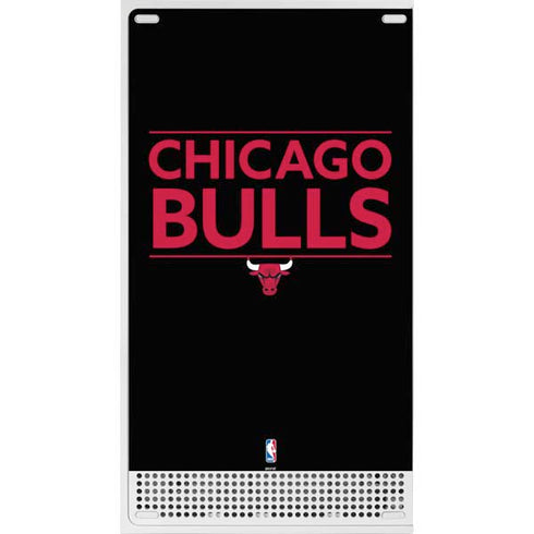 NBA Chicago Bulls Standard - Black Xbox Series S Console Skin